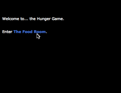 Playing the Hunger Game